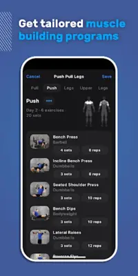 Alpha Progression Gym Tracker android App screenshot 3